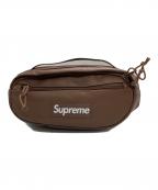 SUPREMEシュプリーム）の古着「Leather Waist Bag」｜ブラウン