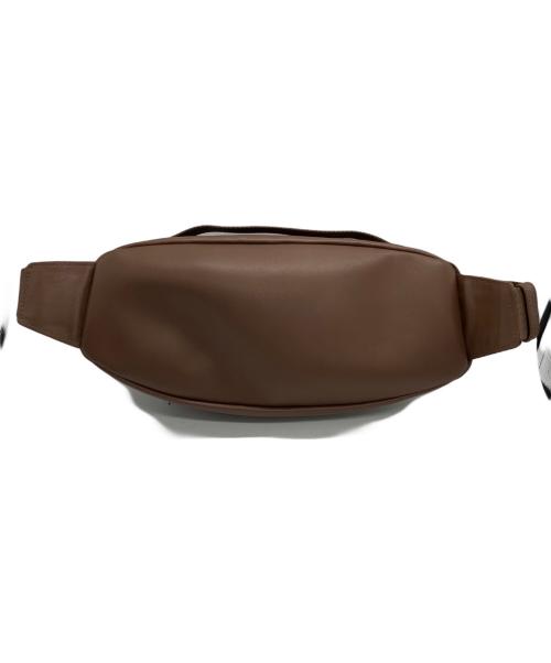 SUPREME（シュプリーム）Supreme (シュプリーム) Leather Waist Bag ブラウンの古着・服飾アイテム