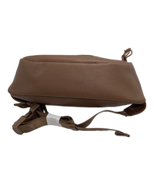 SUPREME（シュプリーム）Supreme (シュプリーム) Leather Waist Bag ブラウンの古着・服飾アイテム