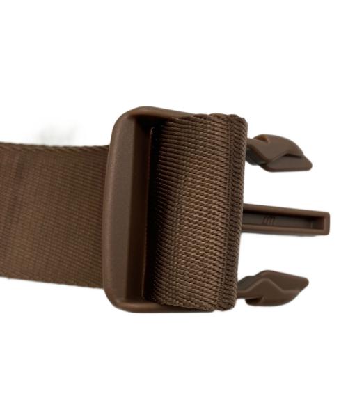 SUPREME（シュプリーム）Supreme (シュプリーム) Leather Waist Bag ブラウンの古着・服飾アイテム