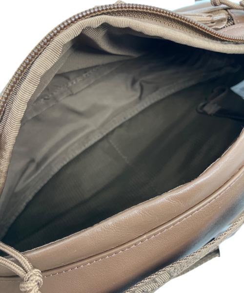 SUPREME（シュプリーム）Supreme (シュプリーム) Leather Waist Bag ブラウンの古着・服飾アイテム