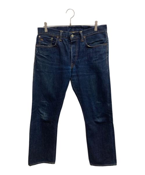 RRL（ダブルアールエル）RRL (ダブルアールエル) SLIM FITデニムパンツ インディゴ サイズ:W33×L34の古着・服飾アイテム