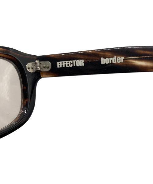 EFFECTOR（エフェクター）EFFECTOR (エフェクター) 眼鏡 ブラックの古着・服飾アイテム
