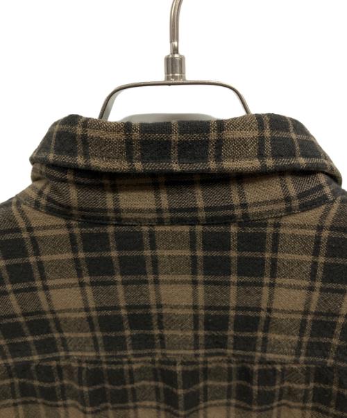RRL（ダブルアールエル）RRL (ダブルアールエル) チェックシャツ/RRL カーキ サイズ:Mの古着・服飾アイテム