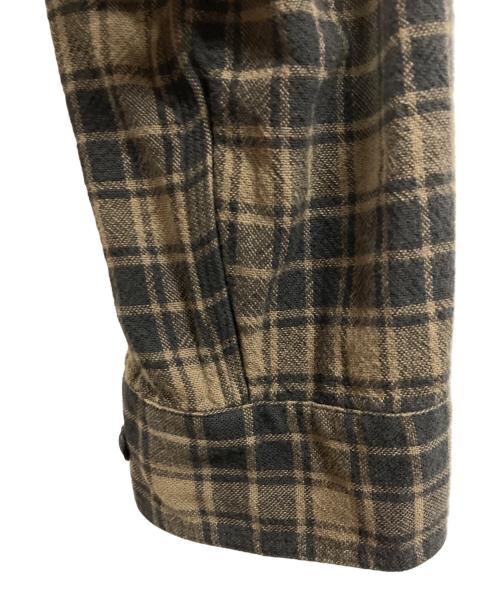 RRL（ダブルアールエル）RRL (ダブルアールエル) チェックシャツ/RRL カーキ サイズ:Mの古着・服飾アイテム