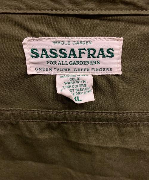 SASSAFRAS（ササフラス）SASSAFRAS (ササフラス) Botanical Scout Jacket カーキ サイズ:XLの古着・服飾アイテム