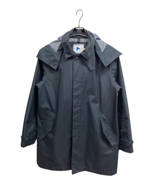 02DERIV（ツーディライヴ）02DERIV (ツーディライヴ) ナイロンコート ネイビー サイズ:不明の古着・服飾アイテム