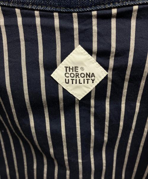 THE CORONA UTILITY（コロナユーティリティ）THE CORONA UTILITY (コロナユーティリティ) デニムカバーオール インディゴ サイズ:Lの古着・服飾アイテム