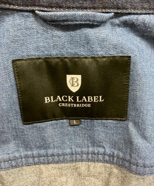 BLACK LABEL CRESTBRIDGE（ブラックレーベル クレストブリッジ）BLACK LABEL CRESTBRIDGE (ブラックレーベル クレストブリッジ) パッチワークライトオンスデニム インディゴ サイズ:L 未使用品の古着・服飾アイテム
