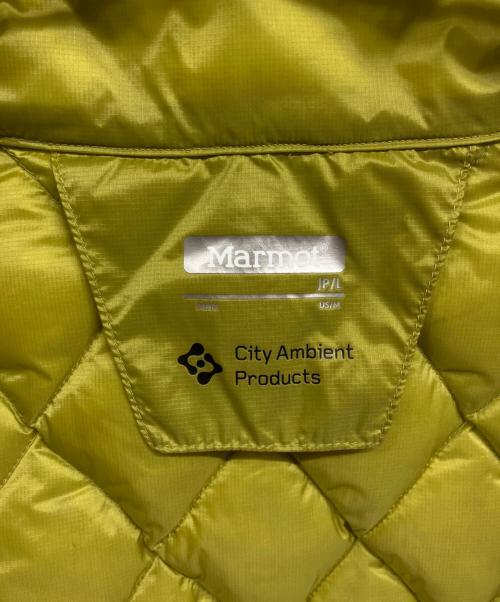 MARMOT（マーモット）Marmot (マーモット) SHIPS (シップス) 別注 750FP PRIME DOWN ダウンジャケット イエロー サイズ:L 未使用品の古着・服飾アイテム