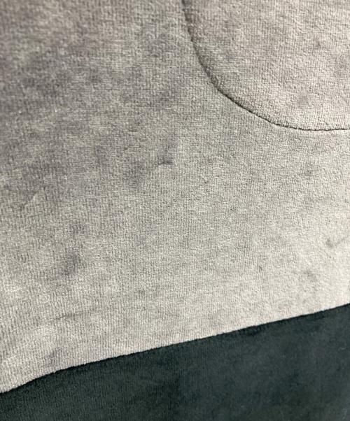SUPREME（シュプリーム）Supreme (シュプリーム) Paneled Velour L/S Polo ブラック サイズ:Sの古着・服飾アイテム