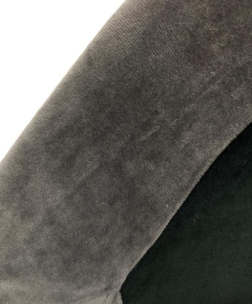 SUPREME（シュプリーム）Supreme (シュプリーム) Paneled Velour L/S Polo ブラック サイズ:Sの古着・服飾アイテム