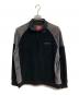 Supreme（シュプリーム）の古着「Paneled Velour L/S Polo」｜ブラック