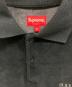 中古・古着 Supreme (シュプリーム) Paneled Velour L/S Polo ブラック サイズ:S：15000円