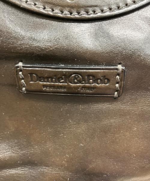 Daniel&Bob（ダニエル＆ボブ）Daniel&Bob (ダニエル＆ボブ) レザーショルダーバッグ ブラウンの古着・服飾アイテム