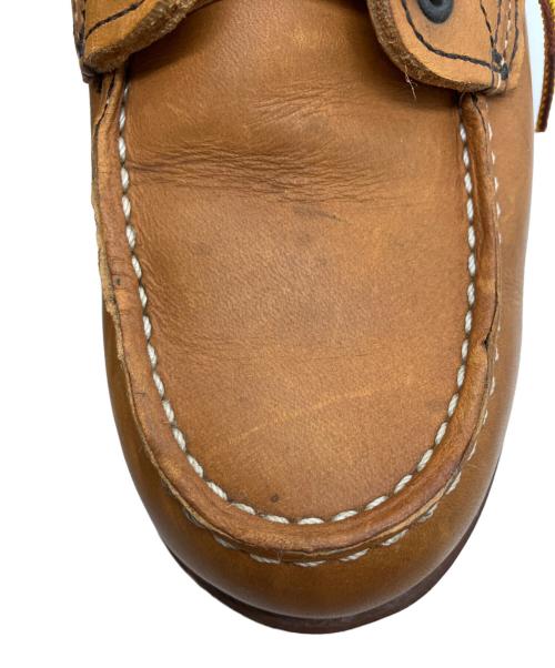 RED WING SHOES（レッドウィング）RED WING SHOES (レッドウィング) ワークブーツ ライトブラウン・アイボリー サイズ:US8の古着・服飾アイテム