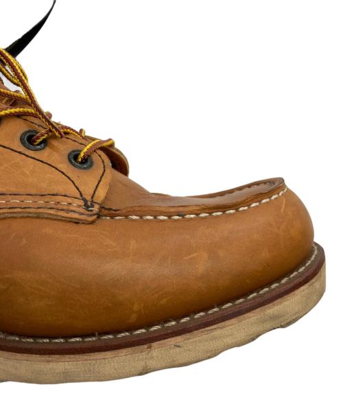 RED WING SHOES（レッドウィング）RED WING SHOES (レッドウィング) ワークブーツ ライトブラウン・アイボリー サイズ:US8の古着・服飾アイテム