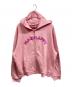 madhappy（マッドハッピー）の古着「FLEECE ZIP UP/madhappy」｜ピンク
