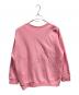 GUCCI (グッチ) adidas (アディダス) コットンジャージー スウェットシャツ/	GUCCI/	adidas ピンク サイズ:S：50000円