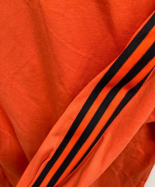 GUCCI（グッチ）GUCCI (グッチ) adidas (アディダス) アディダス 3ストライプ ロングスリーブTシャツ/GUCCI/	adidas オレンジ・ホワイト サイズ:Sの古着・服飾アイテム