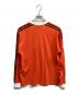 GUCCI (グッチ) adidas (アディダス) アディダス 3ストライプ ロングスリーブTシャツ/GUCCI/	adidas オレンジ・ホワイト サイズ:S：25000円