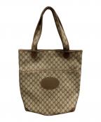 GUCCIグッチ）の古着「トートバッグ」｜ベージュ