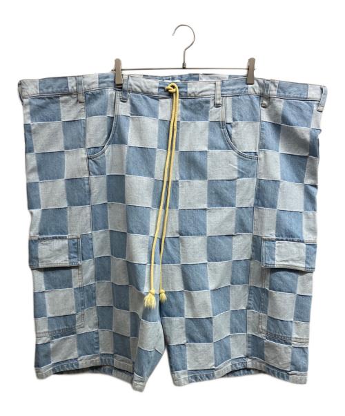 RANDY（ランディー）RANDY (ランディー) TREASURE CHEST (CHECK DENIM) デニムパンツ インディゴ サイズ:Freeの古着・服飾アイテム