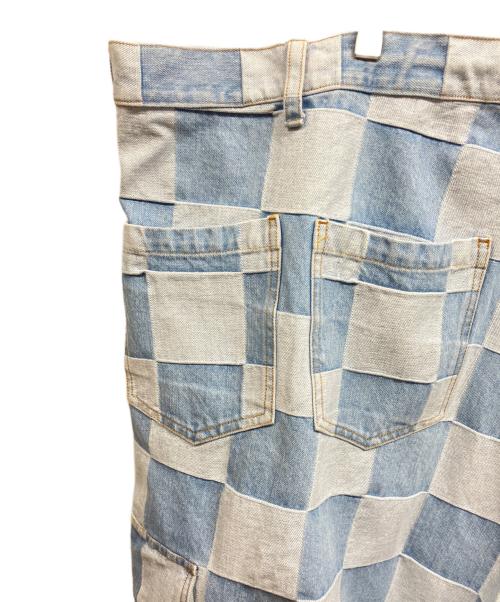 RANDY（ランディー）RANDY (ランディー) TREASURE CHEST (CHECK DENIM) デニムパンツ インディゴ サイズ:Freeの古着・服飾アイテム