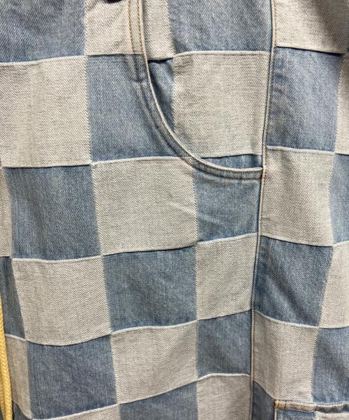 RANDY（ランディー）RANDY (ランディー) TREASURE CHEST (CHECK DENIM) デニムパンツ インディゴ サイズ:Freeの古着・服飾アイテム