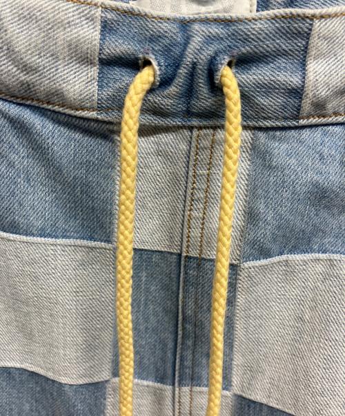 RANDY（ランディー）RANDY (ランディー) TREASURE CHEST (CHECK DENIM) デニムパンツ インディゴ サイズ:Freeの古着・服飾アイテム