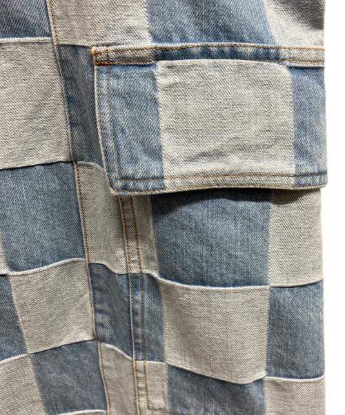 RANDY（ランディー）RANDY (ランディー) TREASURE CHEST (CHECK DENIM) デニムパンツ インディゴ サイズ:Freeの古着・服飾アイテム