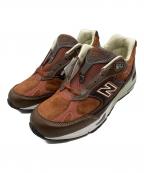 NEW BALANCEニューバランス）の古着「ローカットスニーカー/991 "Brown"」｜ブラウン