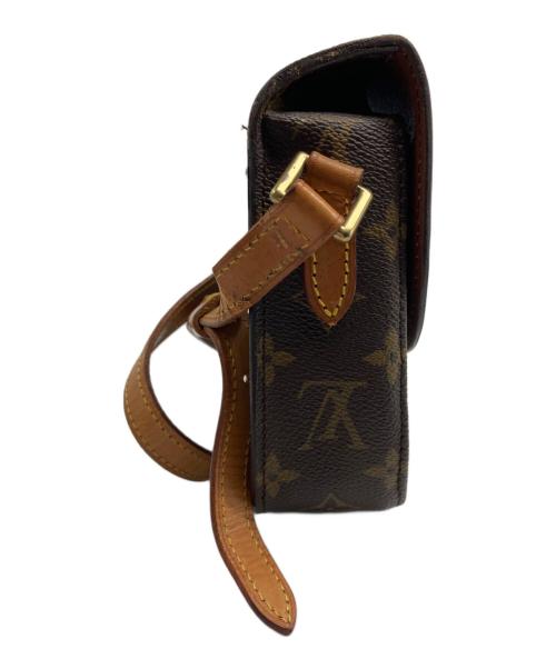 LOUIS VUITTON（ルイ ヴィトン）LOUIS VUITTON (ルイ ヴィトン) ミニサンクルーショルダーバッグ ブラウンの古着・服飾アイテム