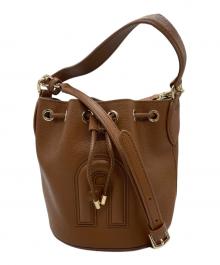 FURLA（フルラ）の古着「クリオ ミニ バケットバッグ」｜ブラウン