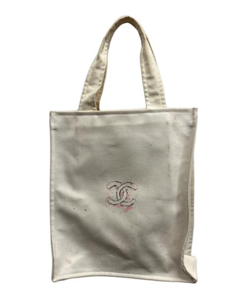 CHANEL（シャネル）CHANEL (シャネル) マイアミトートバッグ ホワイトの古着・服飾アイテム