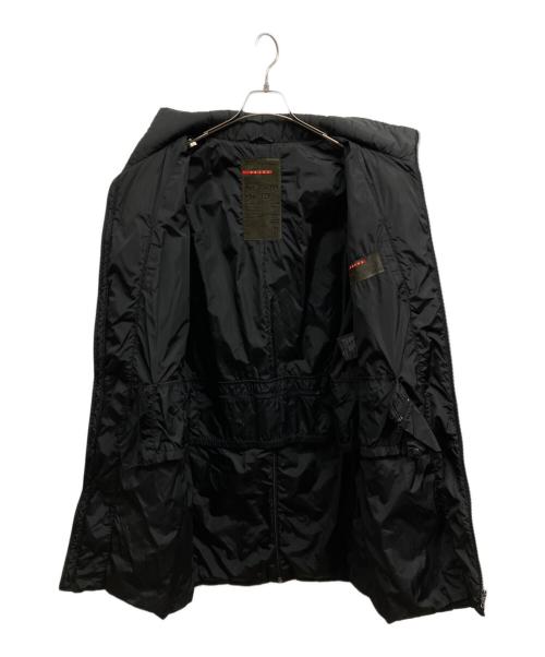 PRADA（プラダ）PRADA (プラダ) ナイロンパデッドコート/PRADA ブラック サイズ:50の古着・服飾アイテム