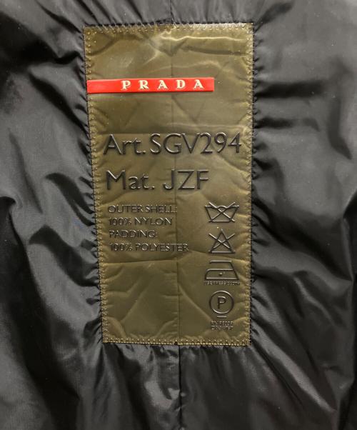 PRADA（プラダ）PRADA (プラダ) ナイロンパデッドコート/PRADA ブラック サイズ:50の古着・服飾アイテム