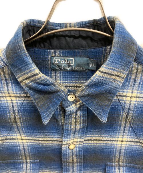 POLO RALPH LAUREN（ポロ・ラルフローレン）POLO RALPH LAUREN (ポロ・ラルフローレン) 長袖シャツ/POLO RALPH LAUREN ブルー サイズ:Lの古着・服飾アイテム