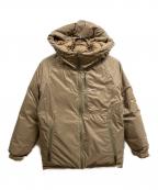 NANGAナンガ）の古着「AURORA TEX STAND COLLAR DOWN JACKET/	NANGA」｜ブラウン