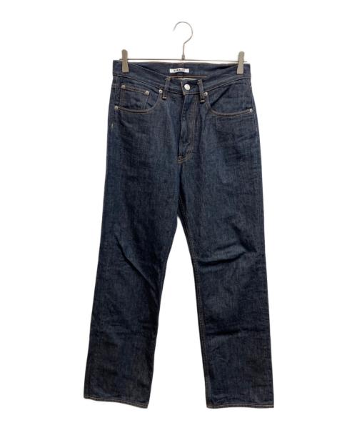 AURALEE（オーラリー）AURALEE (オーラリー) HARD TWIST DENIM 5P PANTS インディゴブルー・ダークネイビー サイズ:28の古着・服飾アイテム