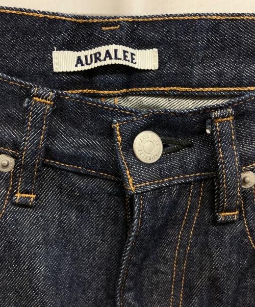 AURALEE（オーラリー）AURALEE (オーラリー) HARD TWIST DENIM 5P PANTS インディゴブルー・ダークネイビー サイズ:28の古着・服飾アイテム