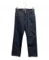 AURALEE（オーラリー）の古着「HARD TWIST DENIM 5P PANTS」｜インディゴブルー・ダークネイビー