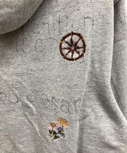 POLO COUNTRY（ポロカントリー）POLO COUNTRY (ポロカントリー) ポロベア後付けフリースパーカー グレー サイズ:XLの古着・服飾アイテム