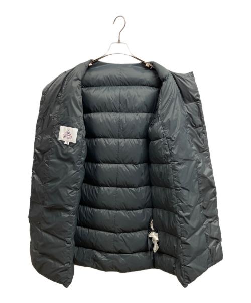 Pyrenex（ピレネックス）Pyrenex (ピレネックス) MALADETA 2ノーカラーライトダウンコート グレー サイズ:Mの古着・服飾アイテム