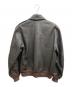 Willis&Geiger (ウィリスアンドガイガー) A-2 レザージャケット ブラウン サイズ:40：25000円