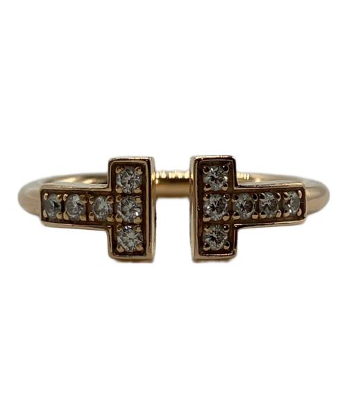 TIFFANY & Co.（ティファニー）Tiffany & Co. (ティファニー) ダイヤモンドワイヤーリング サイズ:8号の古着・服飾アイテム