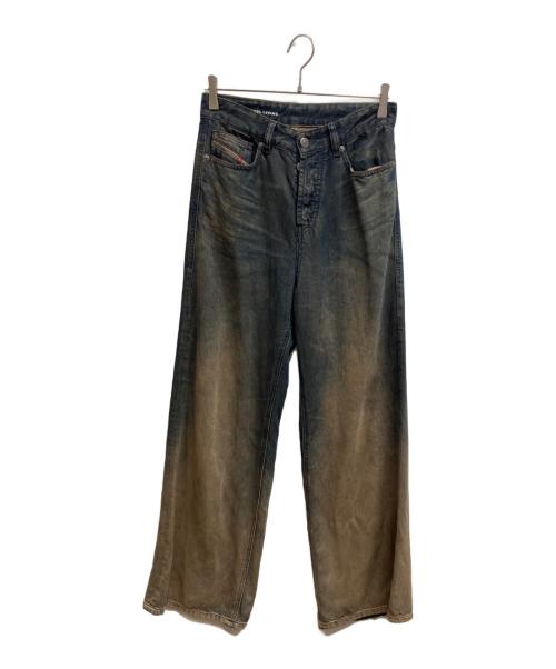 DIESEL（ディーゼル）DIESEL (ディーゼル) RELAXED D-PARIデニムパンツ インディゴ サイズ:23の古着・服飾アイテム