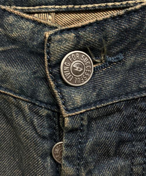 DIESEL（ディーゼル）DIESEL (ディーゼル) RELAXED D-PARIデニムパンツ インディゴ サイズ:23の古着・服飾アイテム