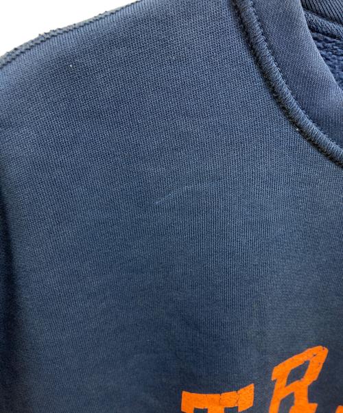POLO RALPH LAUREN（ポロ・ラルフローレン）POLO RALPH LAUREN (ポロ・ラルフローレン) 前Vプリントスウェット ネイビー サイズ:Mの古着・服飾アイテム
