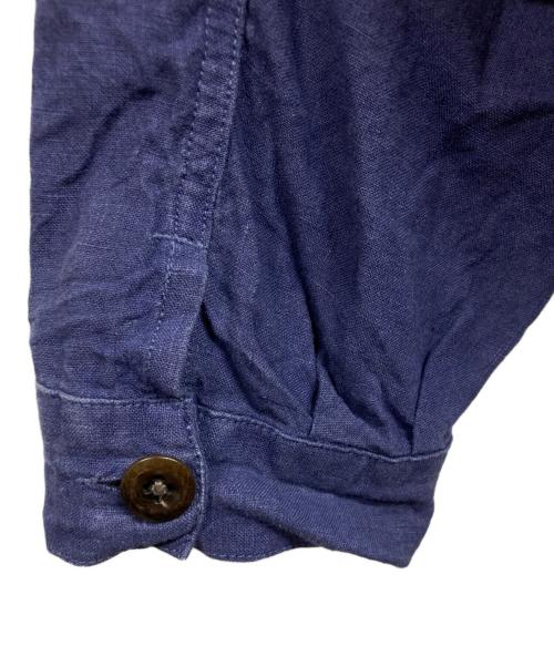 POLO RALPH LAUREN（ポロ・ラルフローレン）POLO RALPH LAUREN (ポロ・ラルフローレン) リネンカバーオール ネイビー サイズ:Mの古着・服飾アイテム